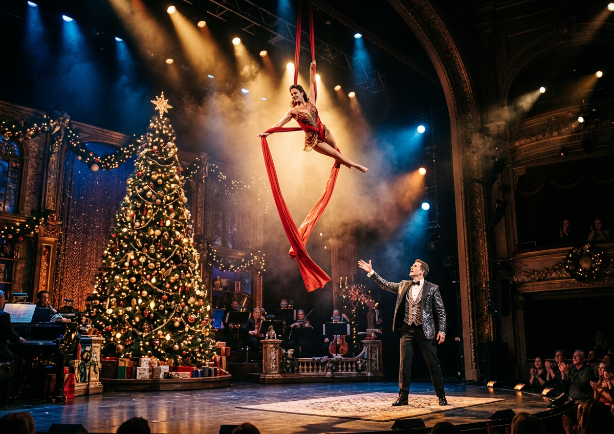 A Magical Cirque Christmas at Washington Center for the Performing Arts on Dec 28, 2026