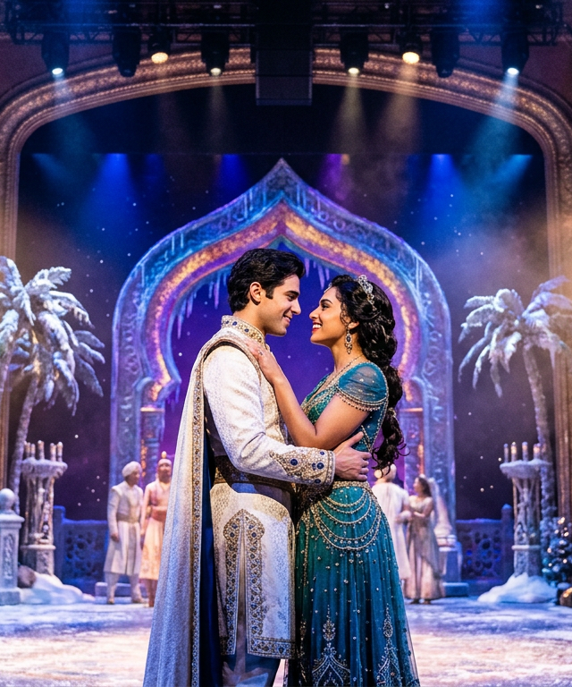 Aladdin and Yasmins Winter Wish: show