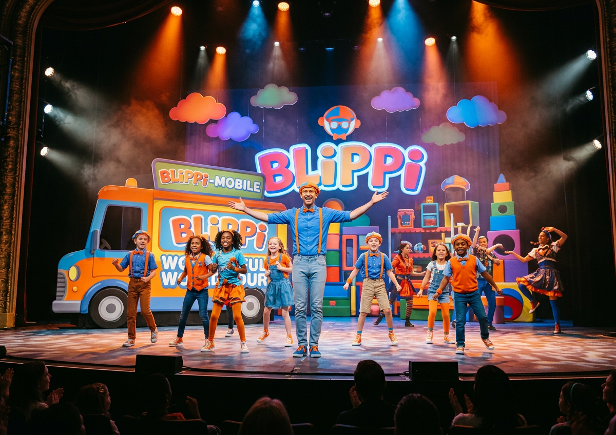 Blippi - Be Like Blippi at Spartanburg Memorial Auditorium on Nov 21, 2026