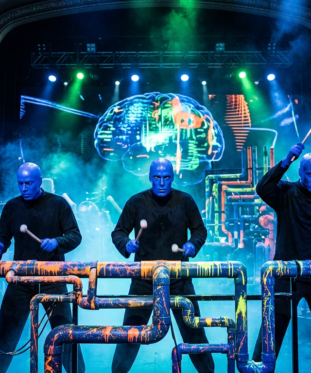 Blue Man Group: show