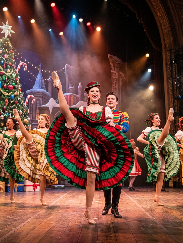 Can Cans Twas the Night Before Nutcracker: show