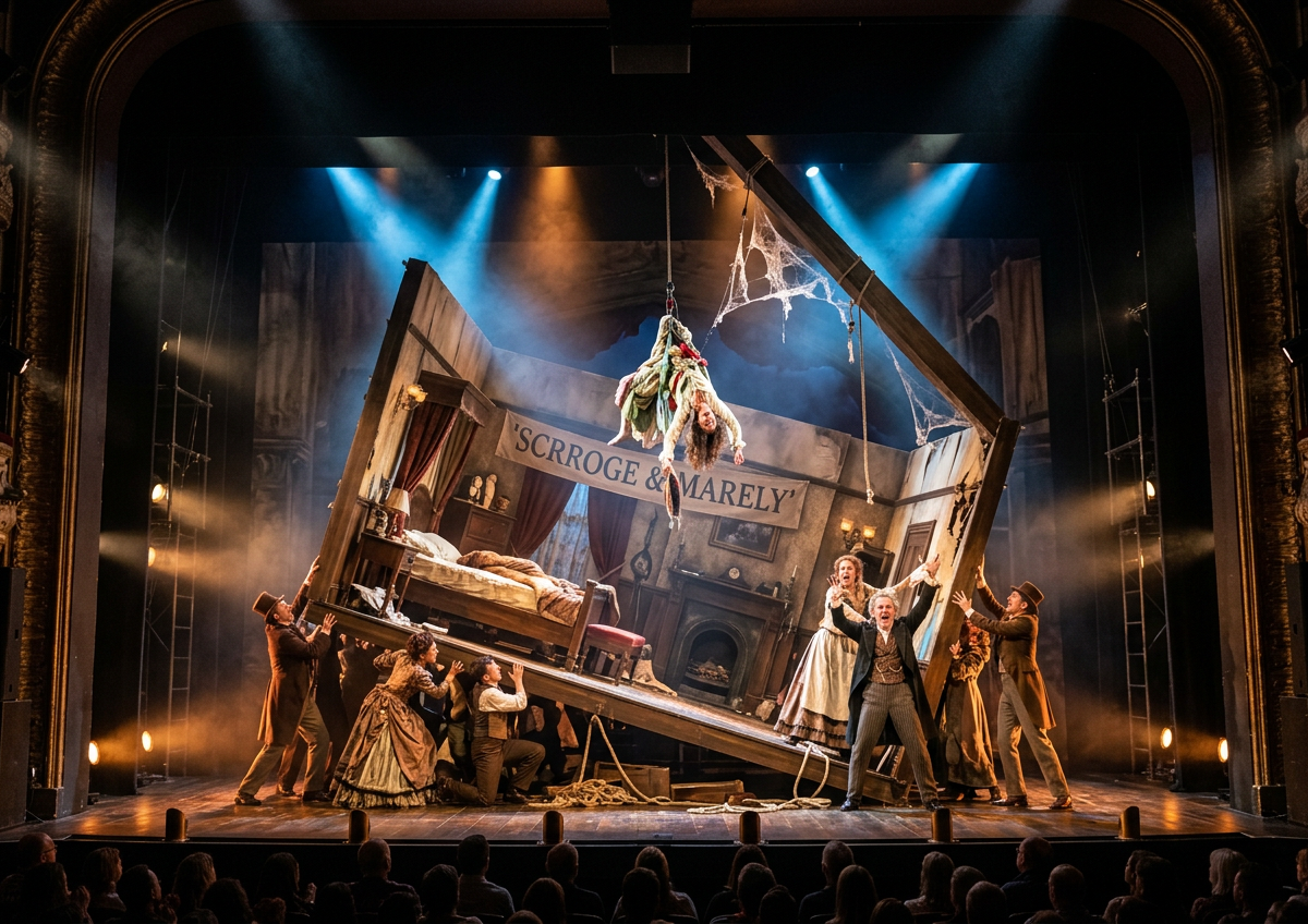 Christmas Carol Goes Wrong at Ahmanson Theatre on Dec 15, 2026