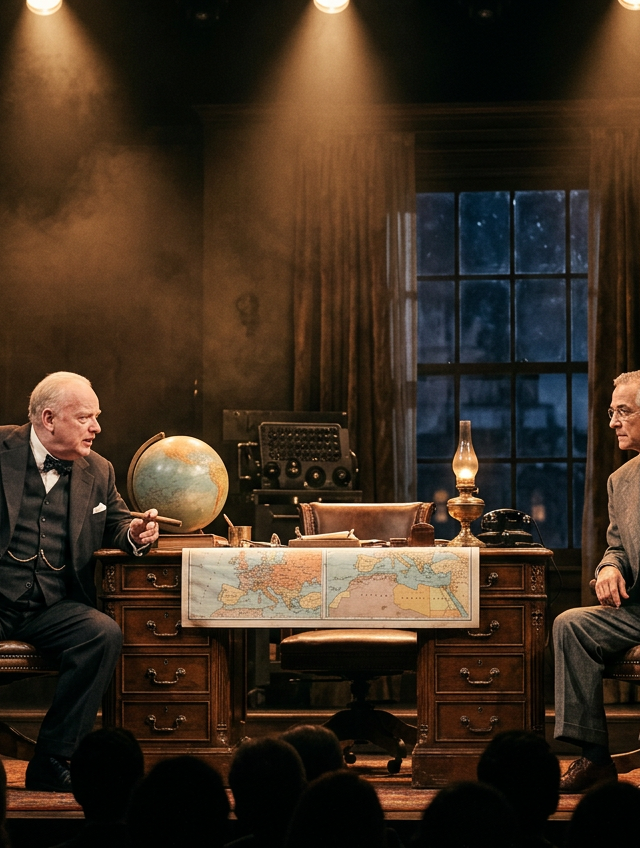 Churchill and Roosevelt - The Christmas That Saved The World: show