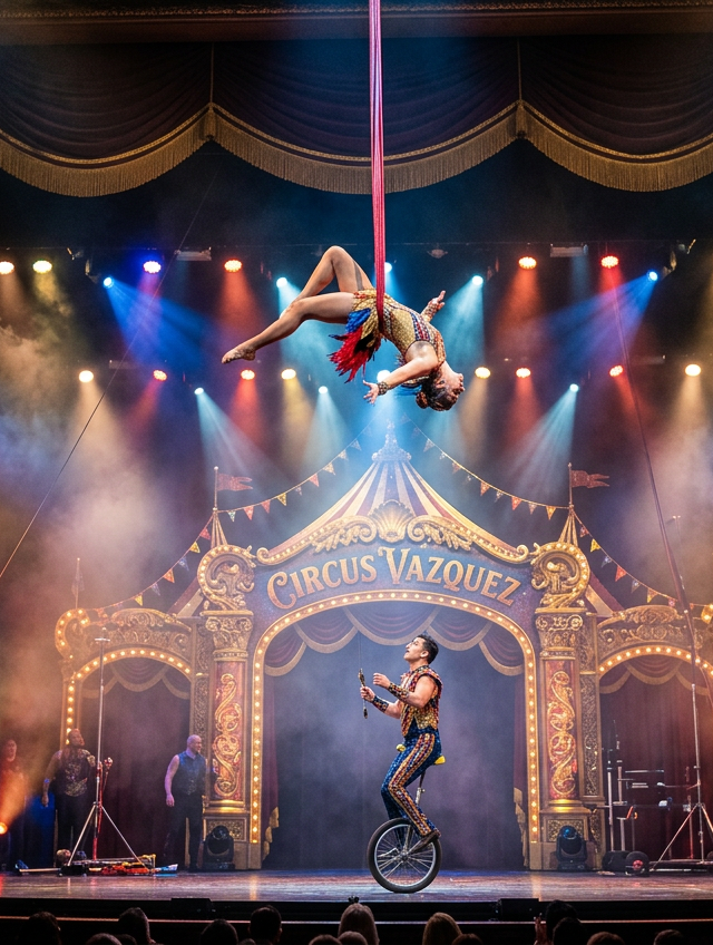 Circus Vazquez: show