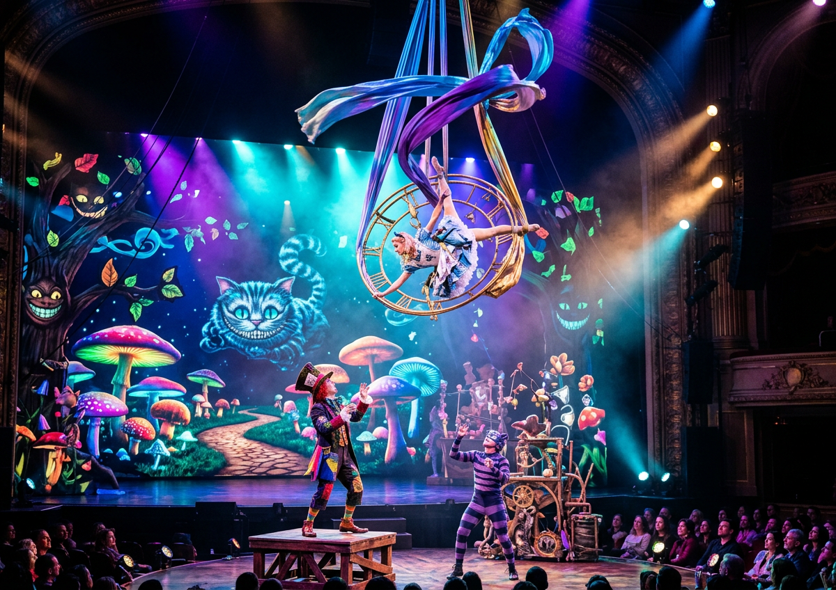 Cirque Alice at Mulroy Civic Center At Oncenter - Crouse Hinds Theatre on Jan 28, 2027