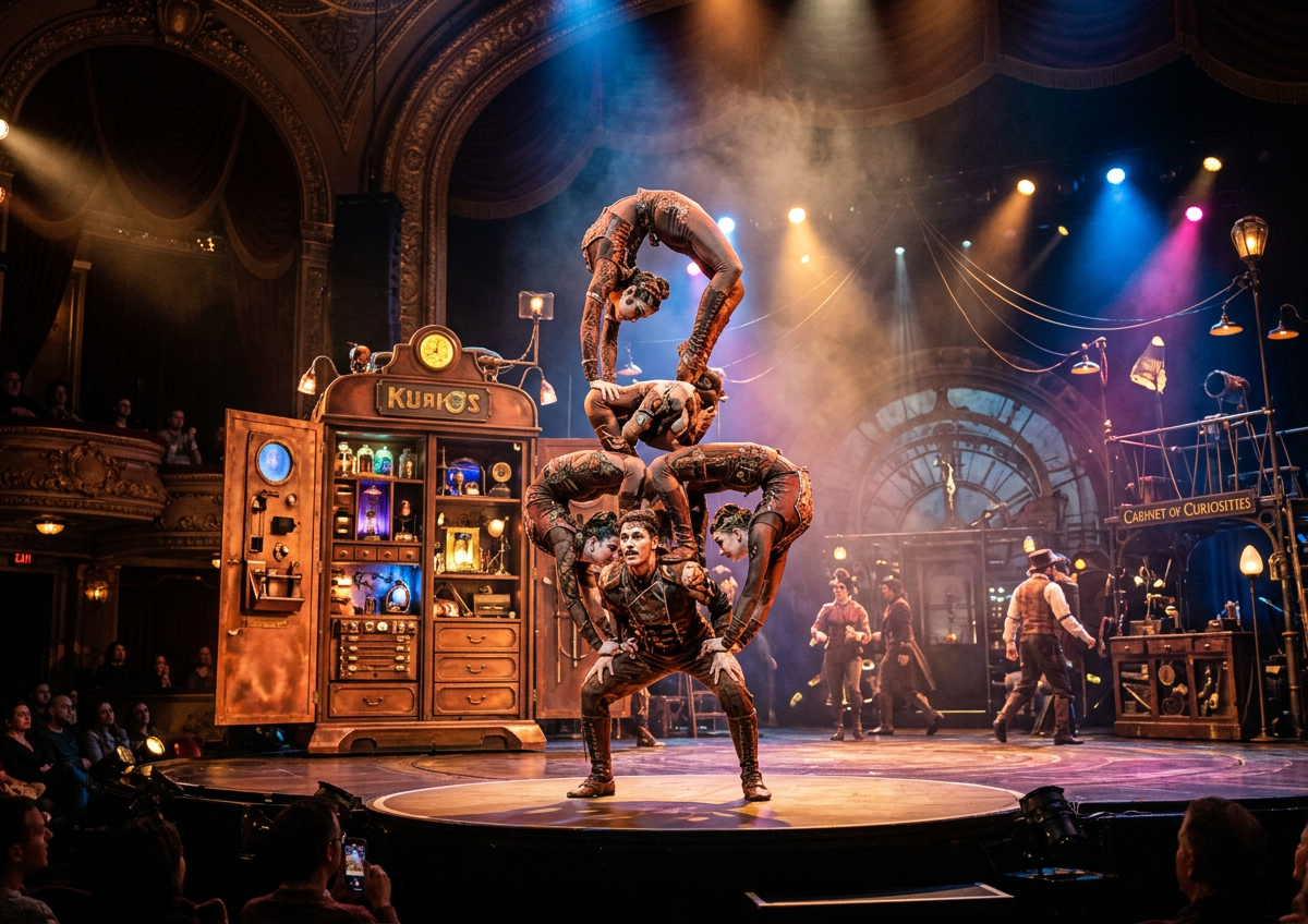 Cirque du Soleil Kurios at Under The Big Top - Barcelona on Sep 18, 2026