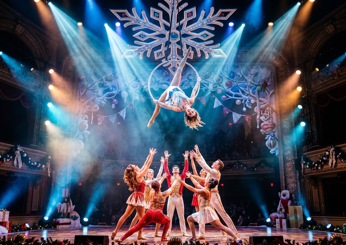 Cirque Musica Holiday Wonderland at Glazer Hall on Dec 26, 2026
