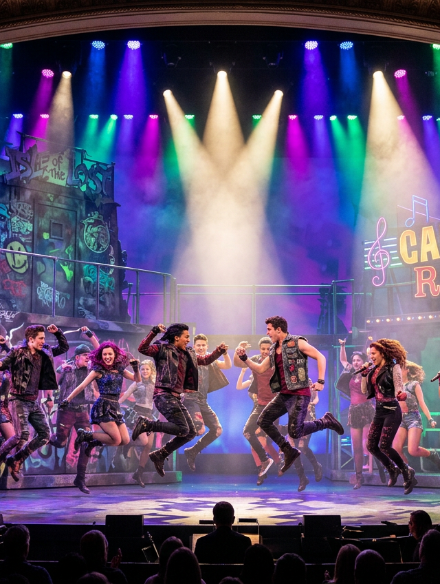 Disney Descendants Zombies and Camp Rock: show