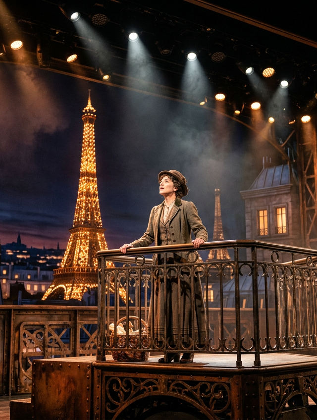 Eiffel Tower Viewing Deck: show