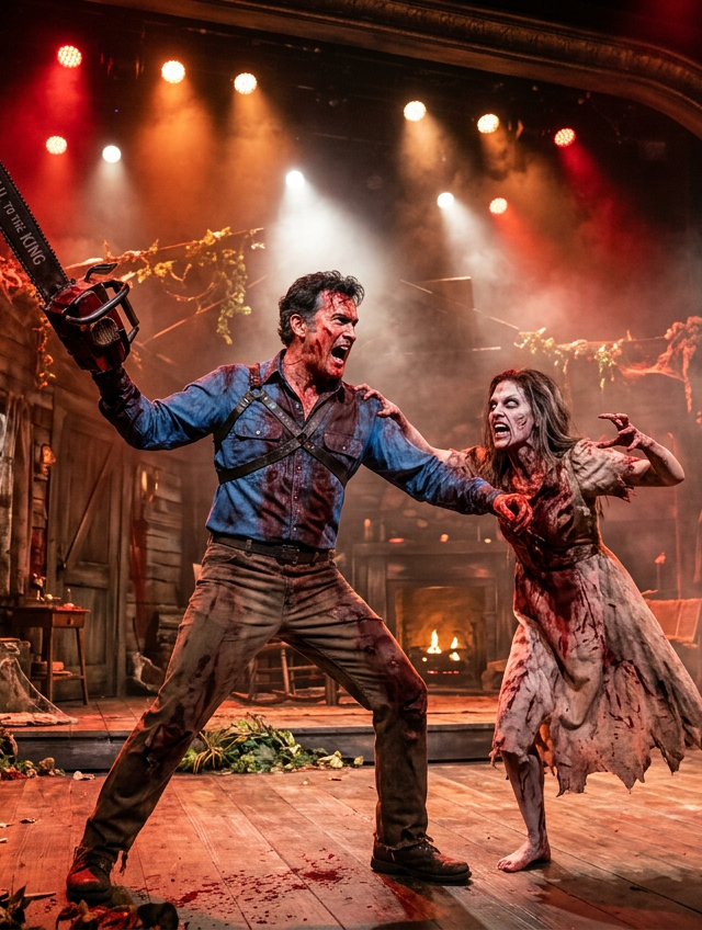 Evil Dead The Musical: show