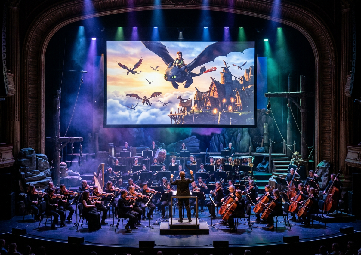 New Mexico Philharmonic - How To Train Your Dragon In Concert at Popejoy Hall on Apr 3, 2027