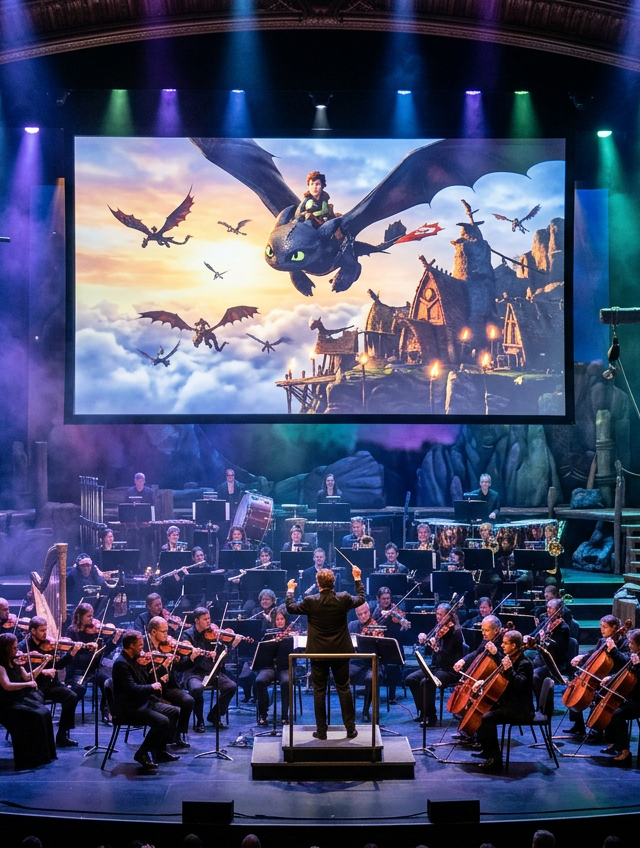 How To Train Your Dragon In Concert: show