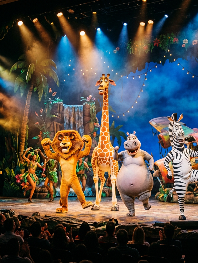 Madagascar - A Musical Adventure: show