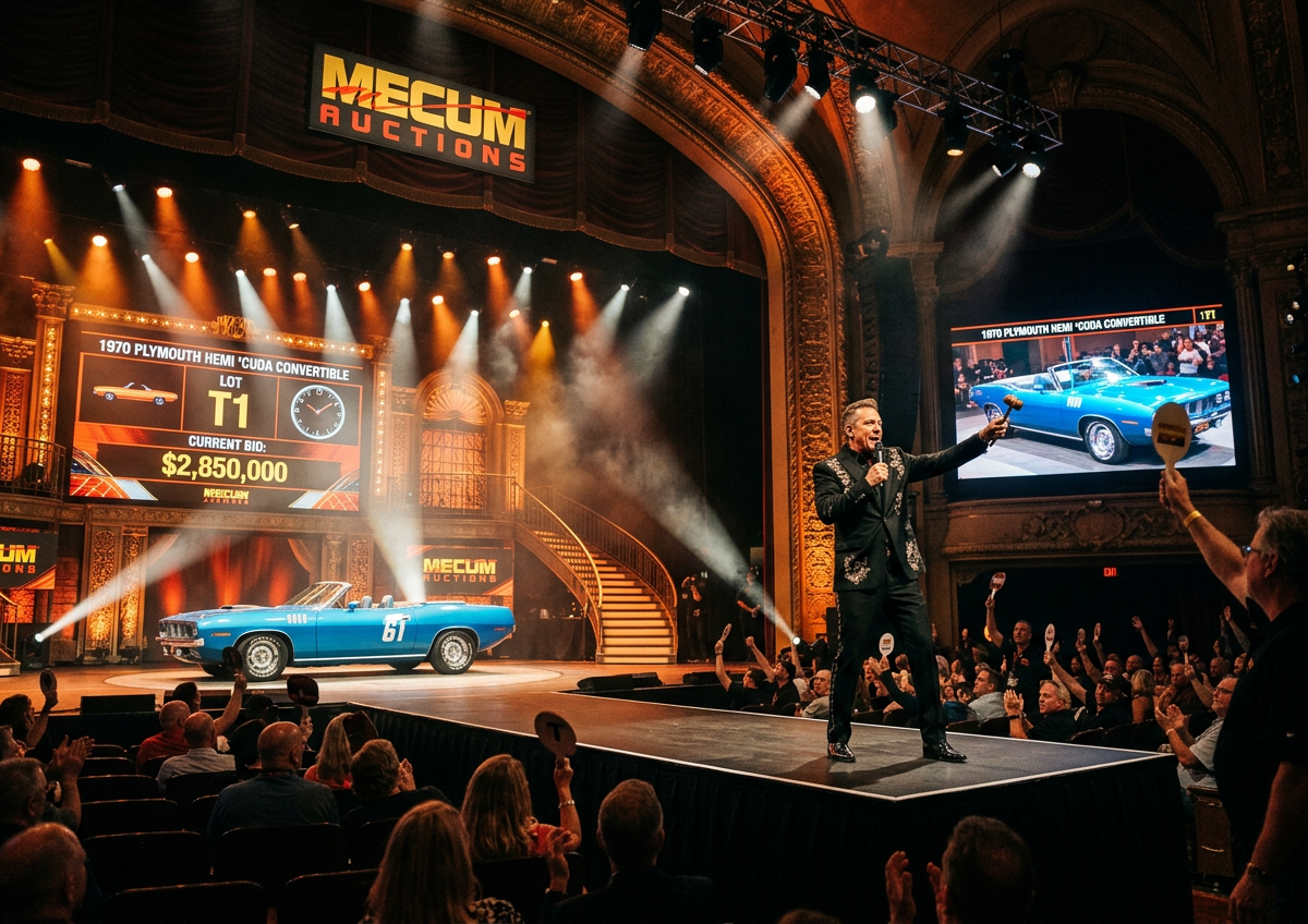 Mecum Auctions Nashville at Nashville Superspeedway on Sep 23, 2026