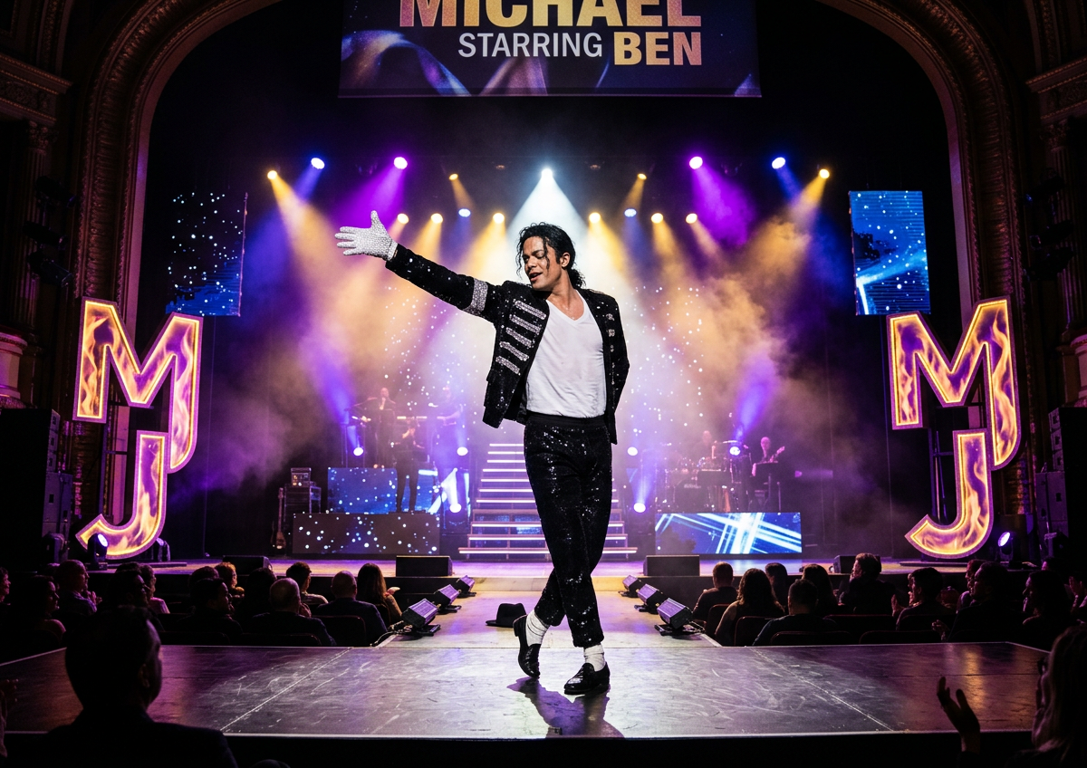Michael Starring Ben - The Magic of Michael Jackson (Rescheduled from 11/12/26) at G Live Guildford on Oct 1, 2026