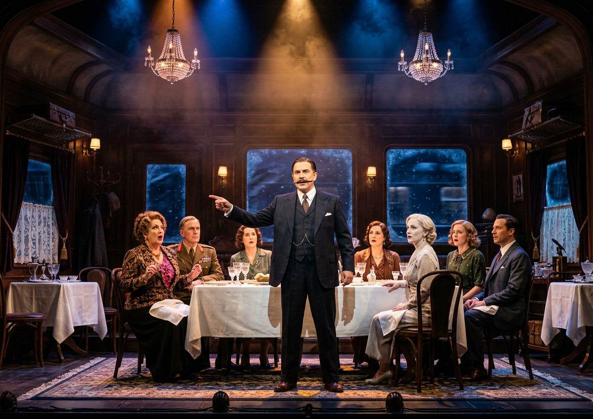 Murder on the Orient Express at Pacifica Spindrift Players on Nov 6, 2026
