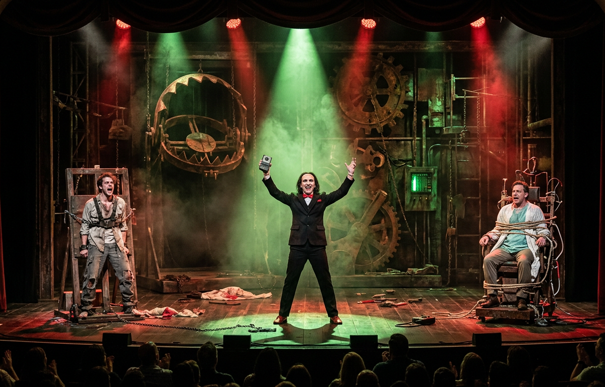 SAW The Musical - The Unauthorized Parody of Saw at Walnut Street Theatre - Independence Studio on Sep 19, 2026