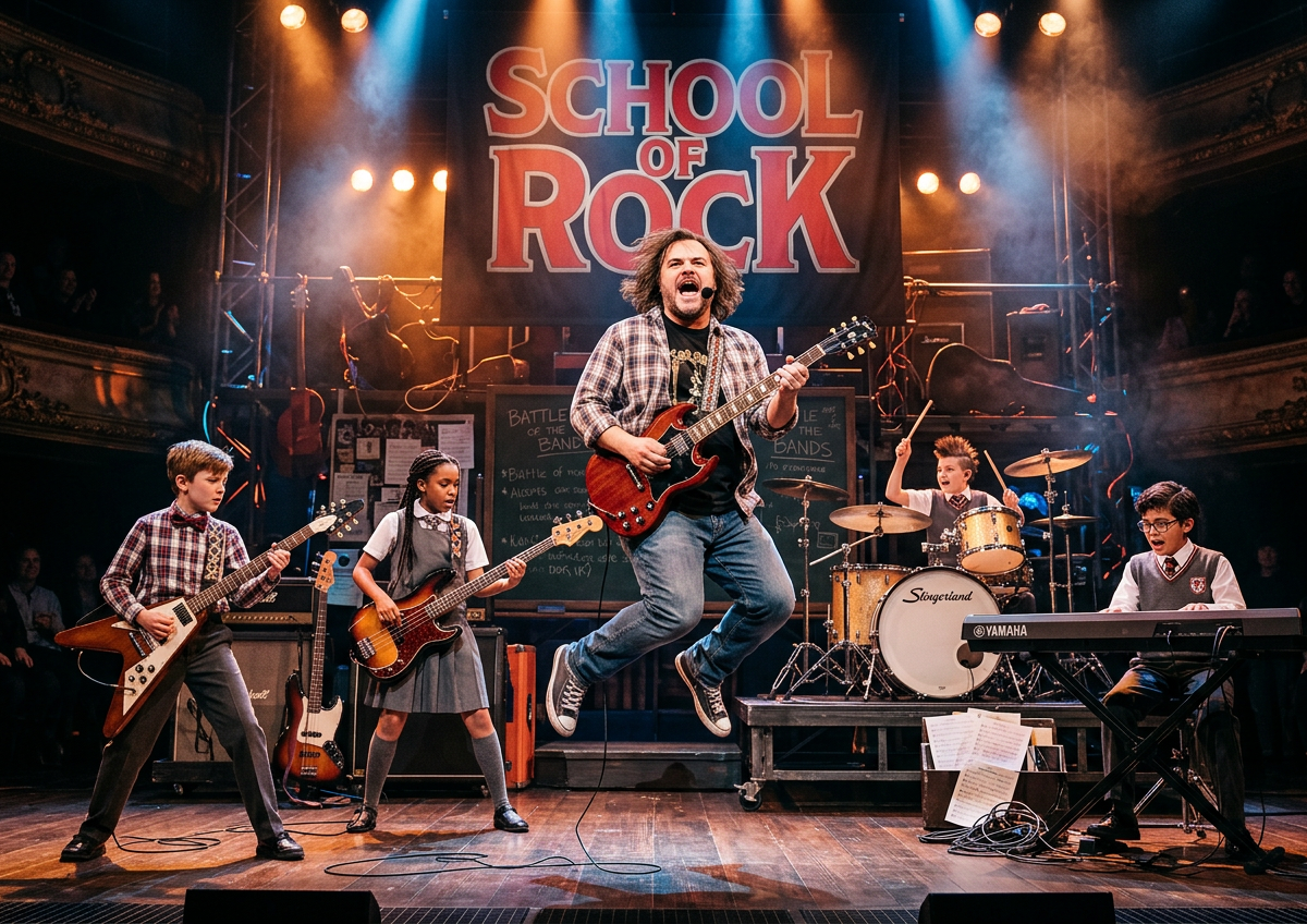 School of Rock The Musical at Hillbarn Theatre on Dec 13, 2026