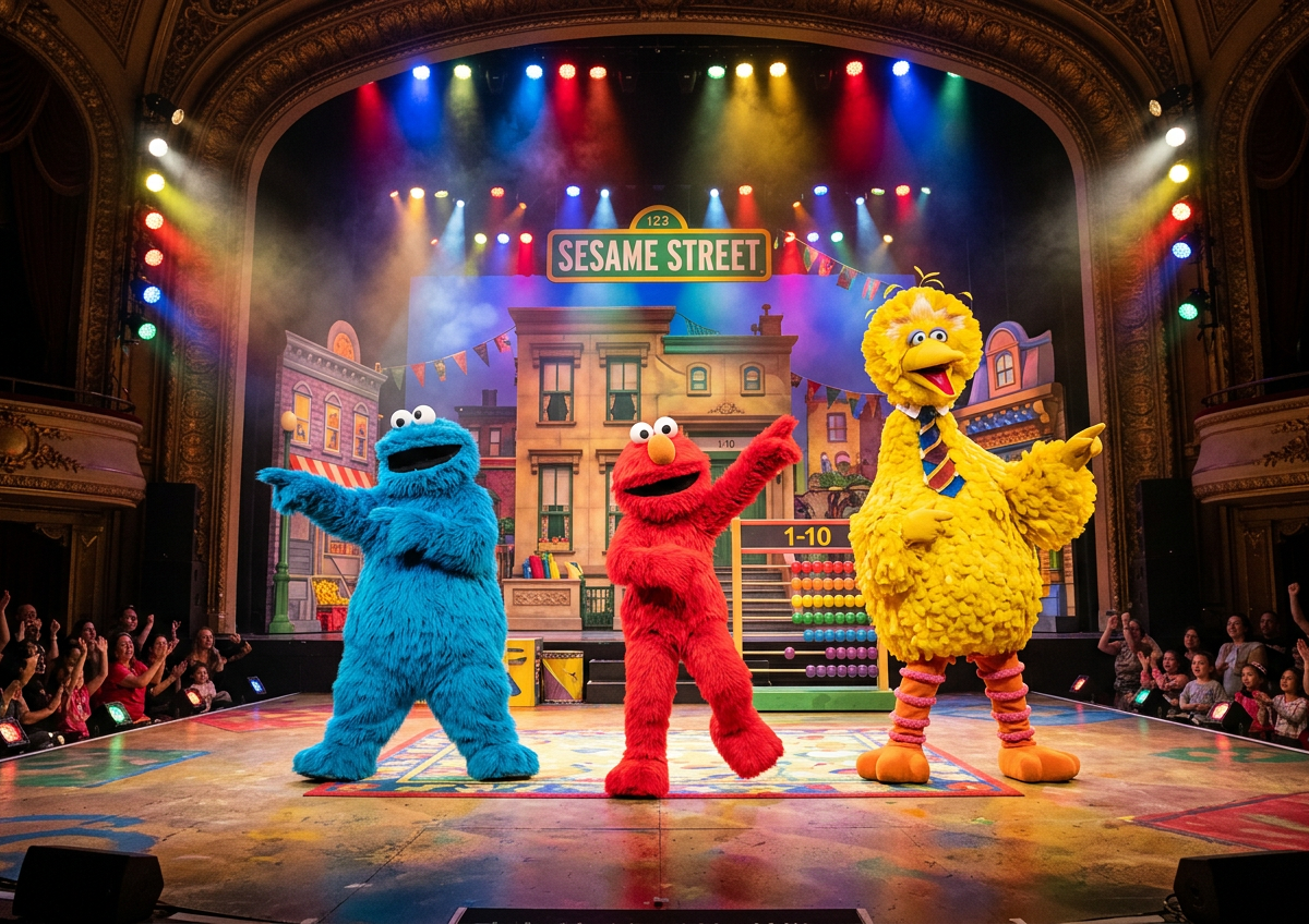 Sesame Street Live! - Elmo's Got The Moves at Lowell Memorial Auditorium on Oct 1, 2026