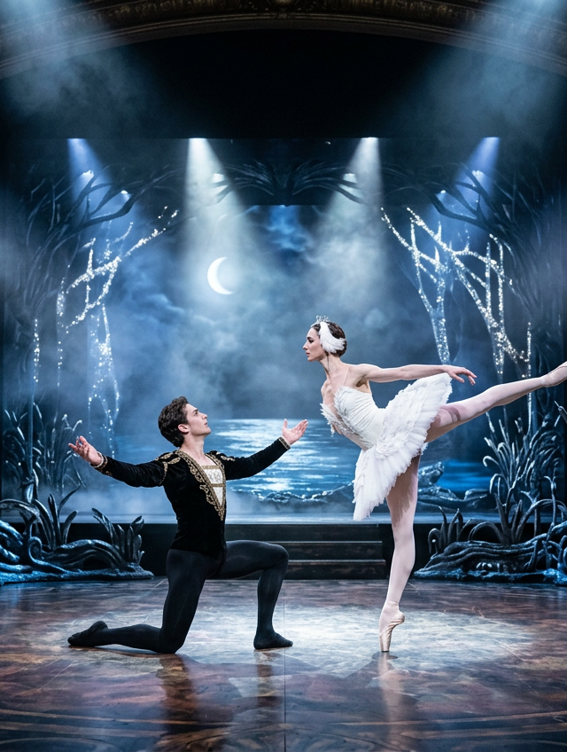 Swan Lake - Symphony of Lights: show