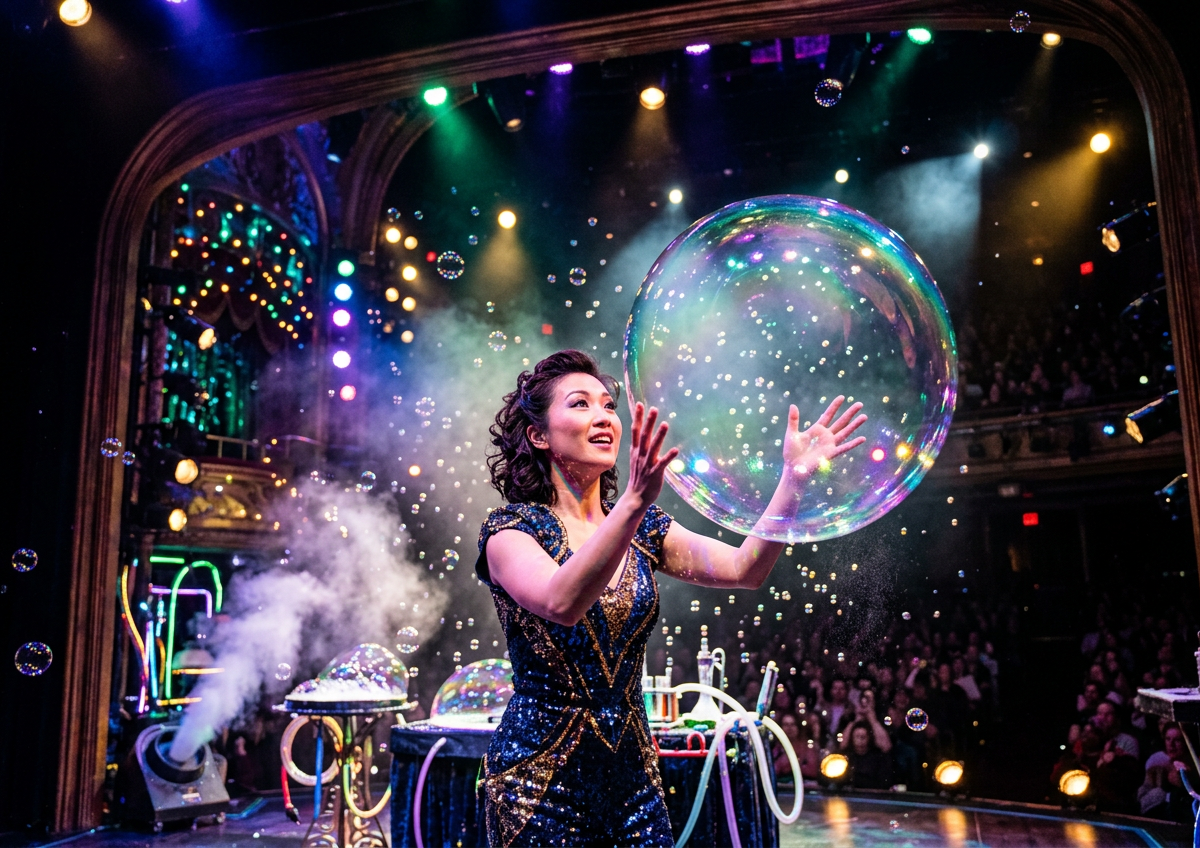The Gazillion Bubble Show at New World Stages - Stage 2 on Oct 10, 2026