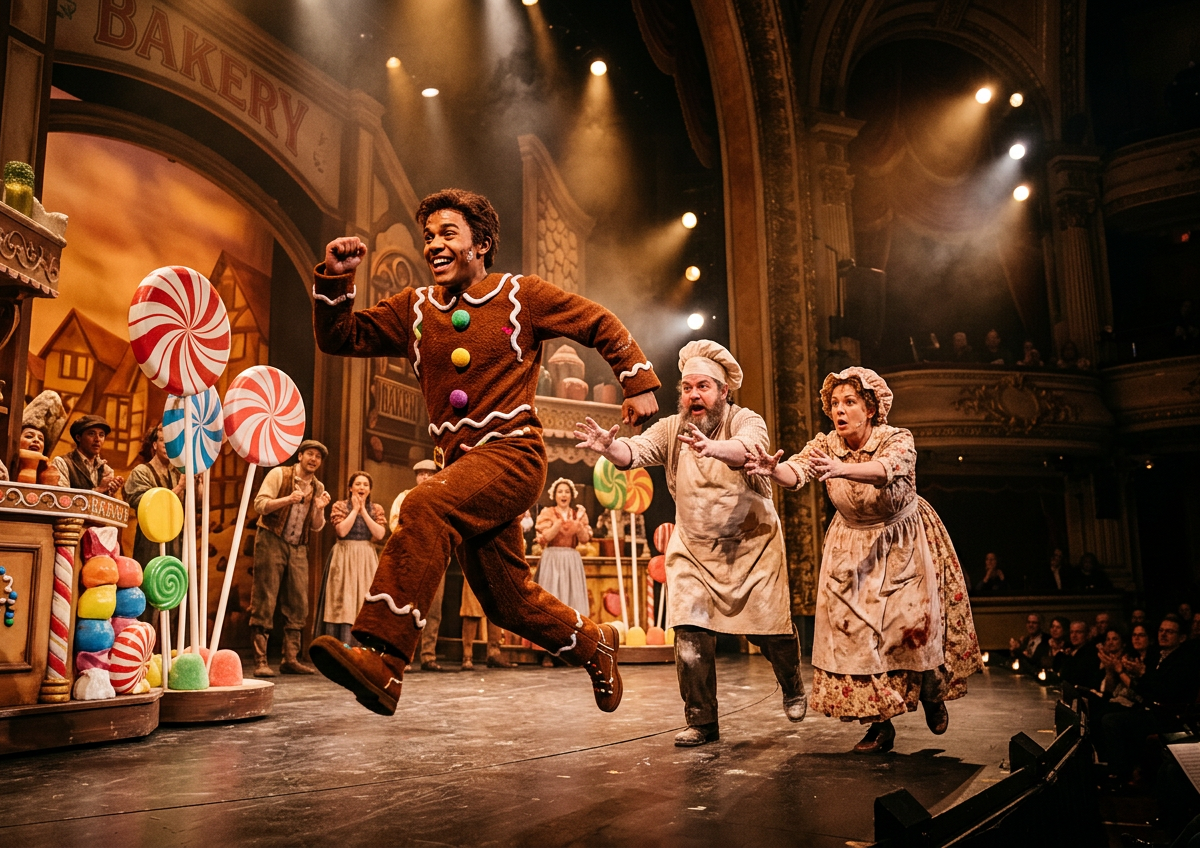 The Gingerbread Kid at Coterie Theatre at Westin Crown Center on Apr 3, 2027