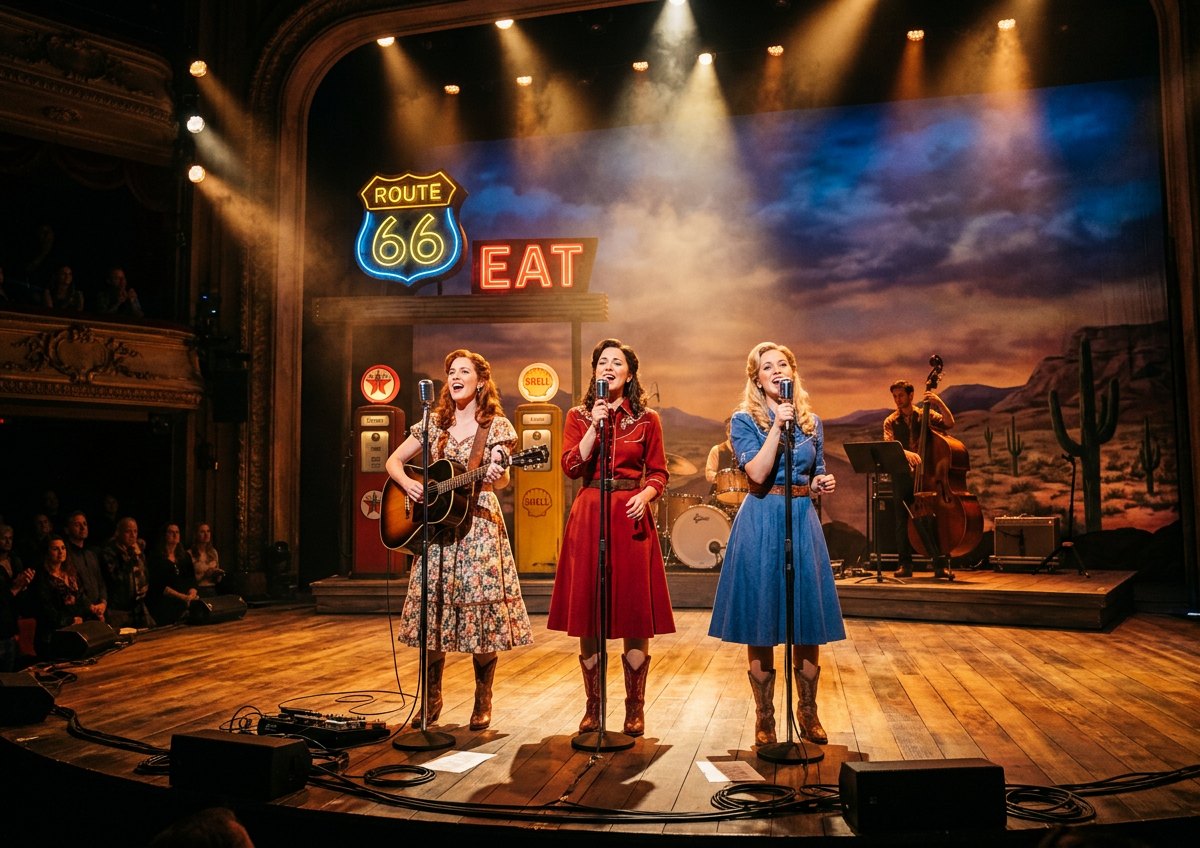 The Heatherlys - Hits on Route 66 at Americana Theatre on Sep 18, 2026