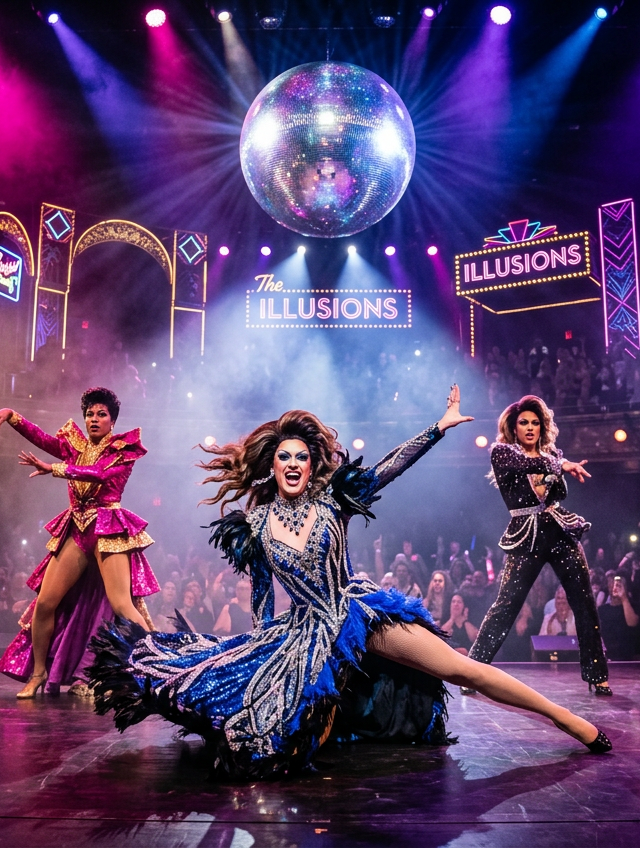 The Illusions Drag Show: show