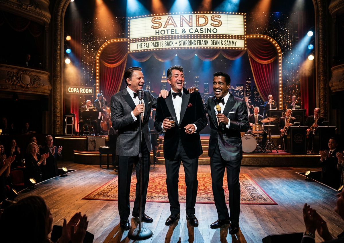 The Rat Pack is Back at Copa Room at Tuscany Casino on Sep 29, 2026