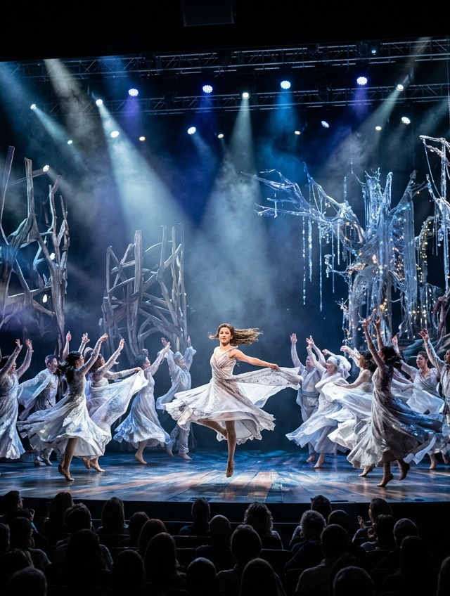 Wooden Snowflakes: show