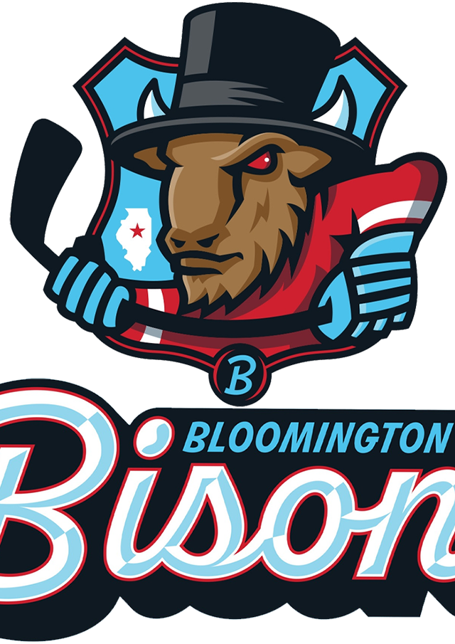 Bloomington Bison: American ECHL team logo
