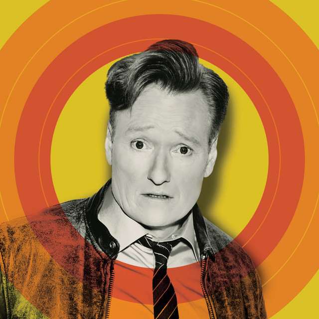 Conan O'Brien talks with David Remnick at Webster Hall on Oct 25, 2026