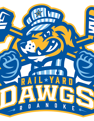 Pensacola Ice Flyers at Roanoke Rail Yard Dawgs