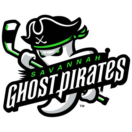 Savannah Ghost Pirates: American ECHL team logo