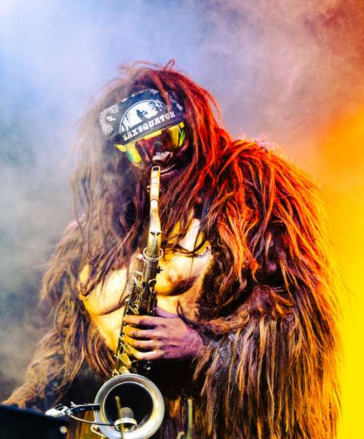 Saxsquatch at Woolys on Sep 21, 2026