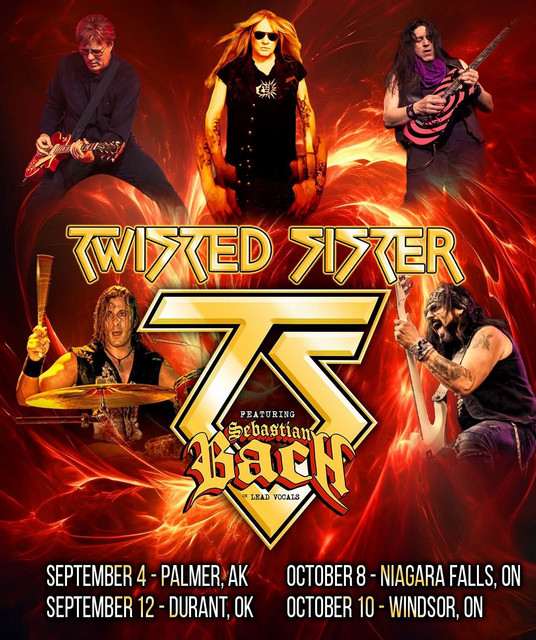 Sebastian Bach at Family Arena on Oct 3, 2026
