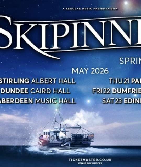 Skipinnish at Perth Concert Hall on Dec 10, 2026