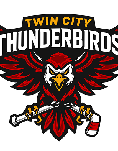 Binghamton Black Bears at Twin City Thunderbirds