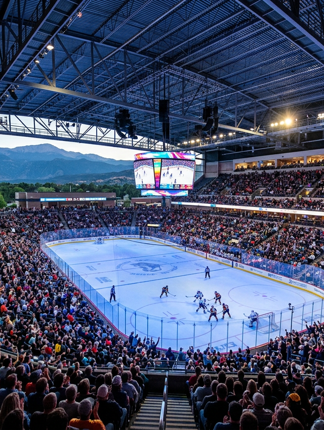 Broadmoor World Arena in Colorado Springs, CO: venue logo