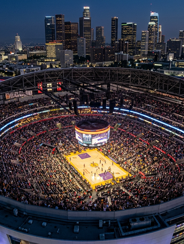 Crypto.com Arena in Los Angeles, CA: venue logo