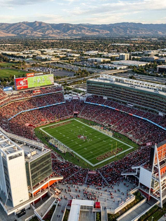 Levi's Stadium in Santa Clara, CA: venue logo